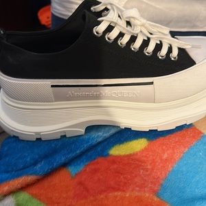 White and black Alexander McQueens size 44 11 in men